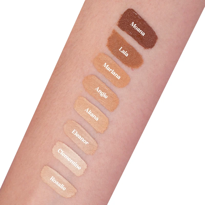 Base matte purpure tono clementine