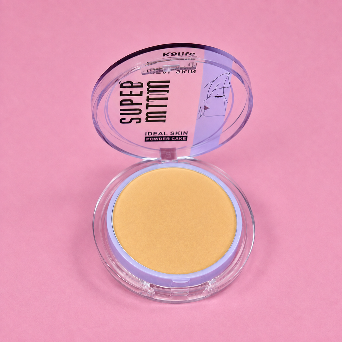 polvo compacto kiss beauty duo tono 2