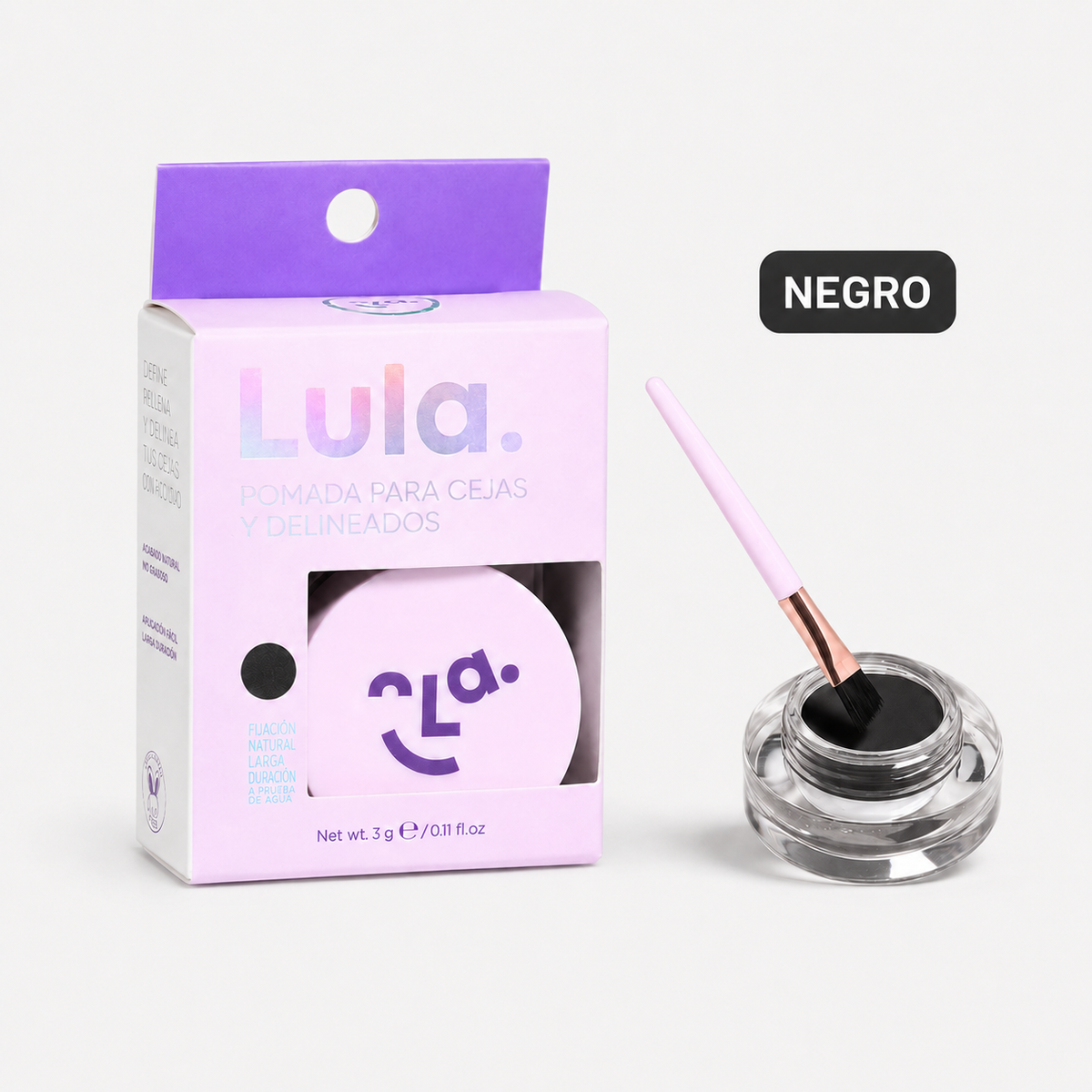 POMADA PARA CEJAS TONO NEGRO