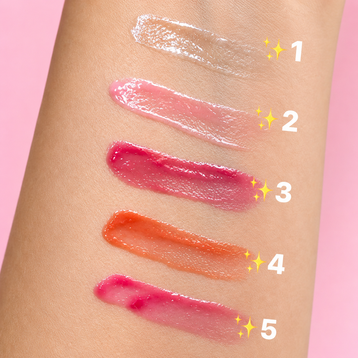 Lip gloss efecto frio