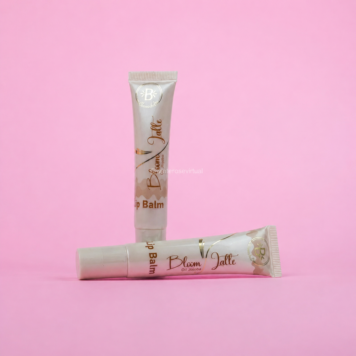Bloom latte lip balm