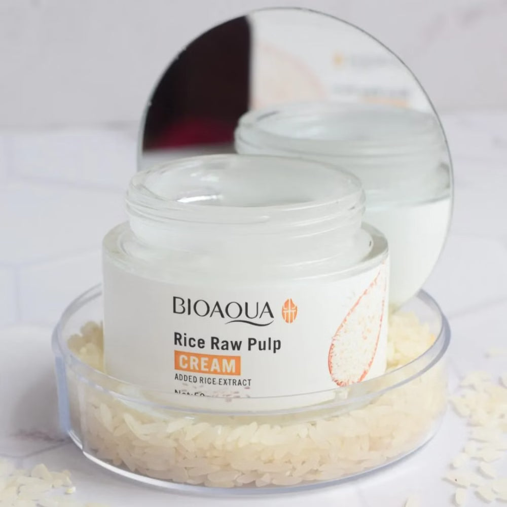 Crema hidratante arroz