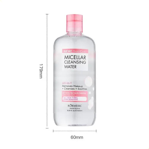 AGUA MICELAR DESMAQUILLANTE KORMESIC