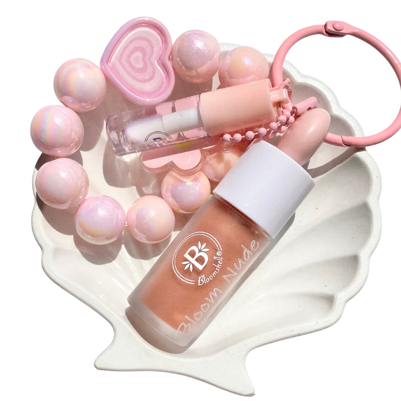 DUO LLAVERO NUDE BLOOMSHELL