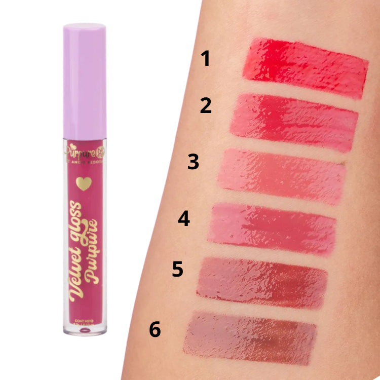 Lip gloss velvet tono 1