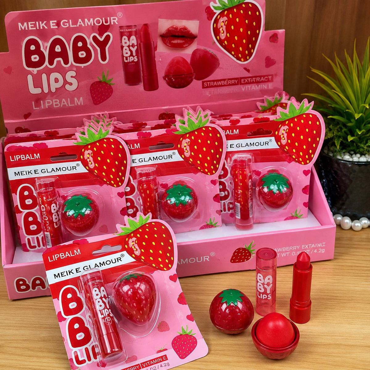 KIT DE LABIOS FRESA
