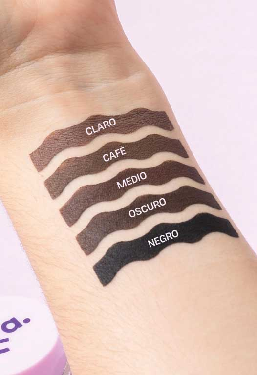 POMADA PARA CEJAS TONO NEGRO